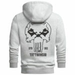 Hoodie-Punisher-hinten-grau-schwarz