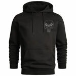 Hoodie-Punisher-vorn-schwarz-grau