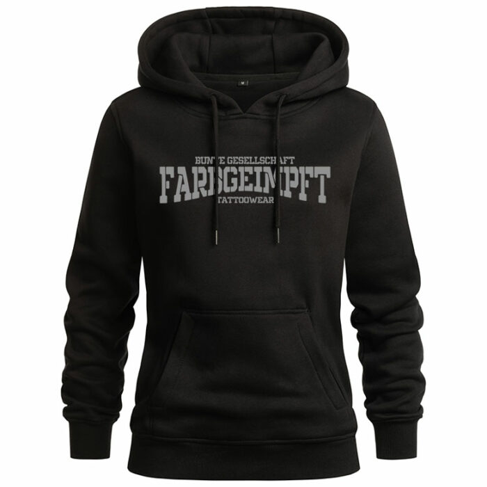 Hoodie-Women-schwarz-grau