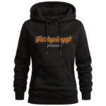 Hoodie vorn-grau-orange