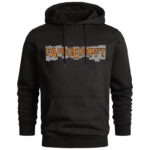 Männer Hoodie vorn-grau-orange