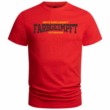 T-Shirt-Classic-Rot-Schwarz-Gelb