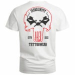 T-Shirt-Punisher-hinten-weiß-schwarz-rot