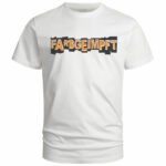 T-Shirt-Whitout-vorn-weiß-schwarz-orange