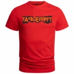 T-Shirt-Without-vorn-rot-schwarz-orange